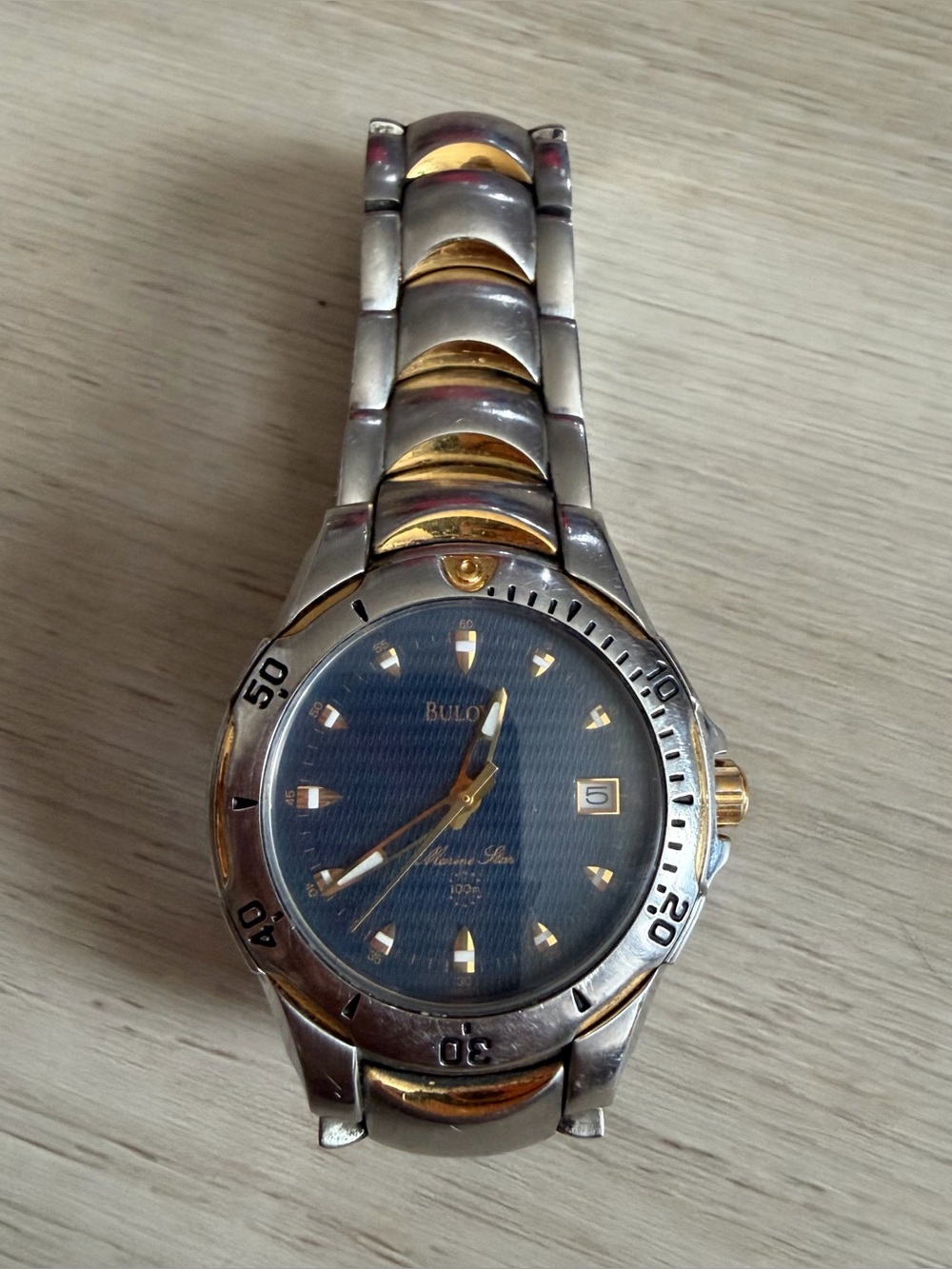 Vintage Bulova Marine Star 100M Diver 98G71